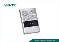 कार्ड / पासवर्ड, एमए / ROHS के साथ IP68 निविड़ अंधकार बिजली एकल दरवाजा पहुँच नियंत्रक