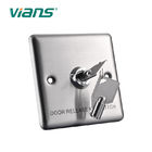 स्टेनलेस स्टील दरवाजा बाहर निकलें बटन Realease डीसी 12V कुंजी के साथ दरवाजा सुरक्षा प्रणाली