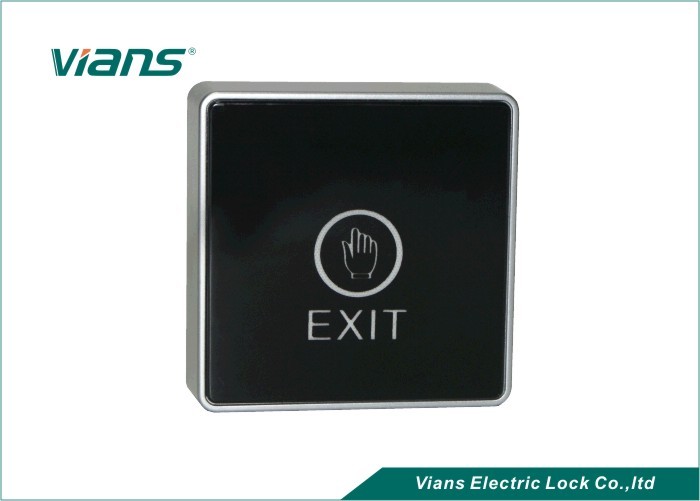 प्रवेश नियंत्रण प्रणाली के लिए DC12V टच स्क्रीन दरवाजा बाहर निकलें बटन स्विच