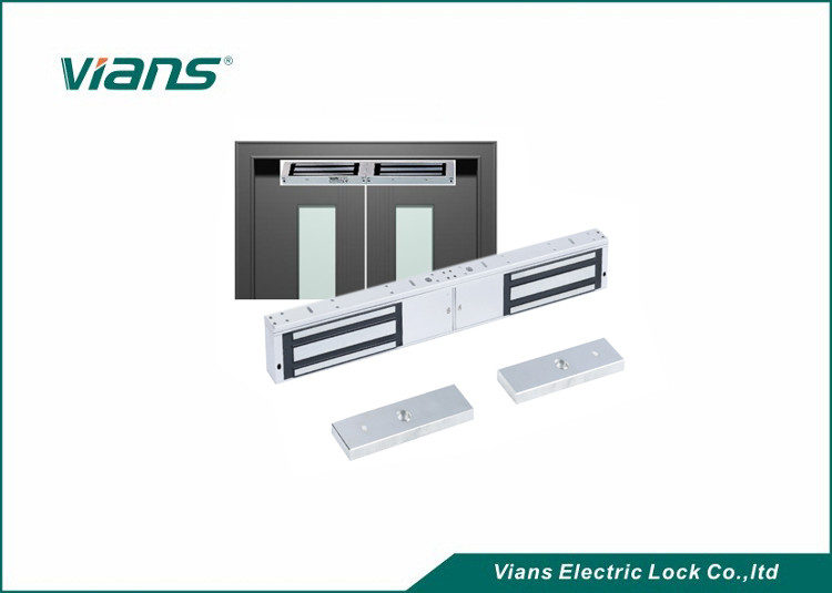 Vians 1200 एलबीएस डबल दरवाजा दरवाजा स्थिति मॉनिटर के साथ विद्युत चुम्बकीय दरवाज़ा बंद