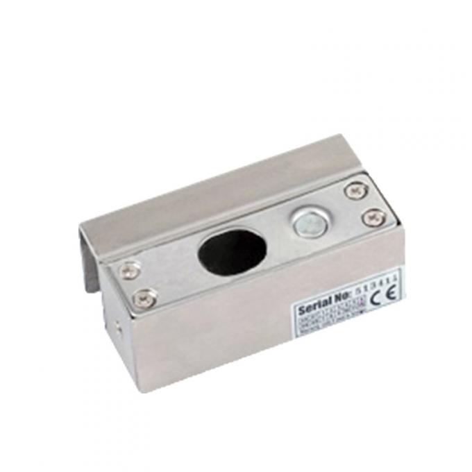 छोटे एल प्रकार बोल्ट लॉक ब्रैकेट एल्यूमिनियम फ्रेमलेस ग्लास 0