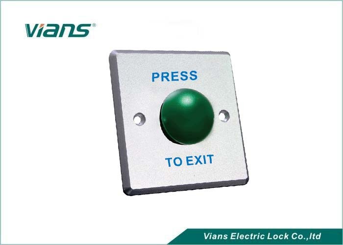 मशरूम धातु दरवाजा बाहर निकलें पुश बटन स्विच स्टेनलेस स्टील IP50