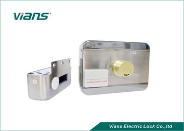 लकड़ी के दरवाजे / धातु दरवाजा के लिए कार्ड निकटता के साथ स्टैंडअलोन 12V इलेक्ट्रिक यांत्रिक लॉक